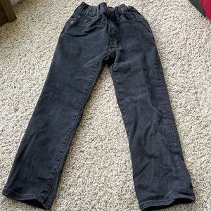 Gap boys black jeans size 6 regular